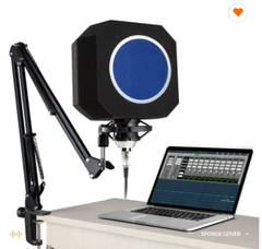 High Density Noise Cancelling Microphone Dome + Pop-Filter