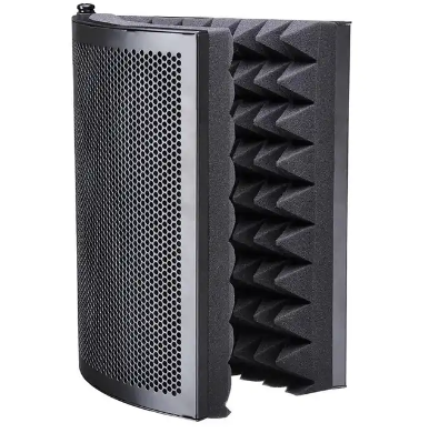 Portable Microphone Shield with Mounting Bracket for Mic